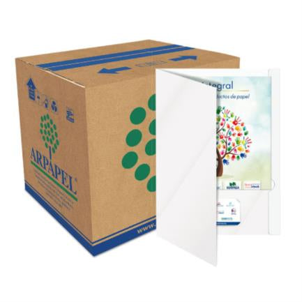 Folder Mapasa StarFile Deluxe Letter Size White C/100