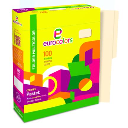 Folder Mapasa Letter Multicolor Cream Pk 100Sh