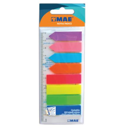 Flag tabs MAE 8 colors (4 arrow-shaped and 4 rectangular). 25 of each color