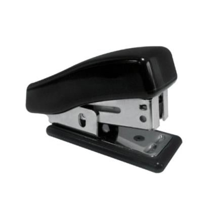 Mae MEM-26N Mini Stapler with Built-in Staple Remover, Black