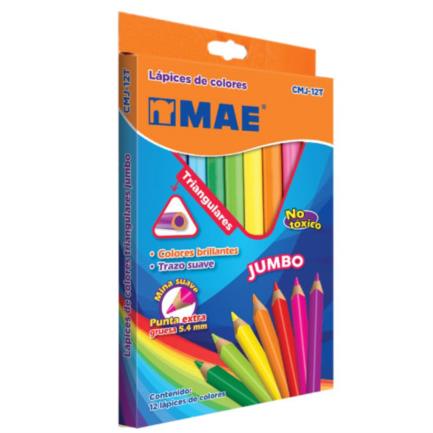 Colors Mae CMJ-12T Triangular Jumbo Box W/12 Pcs