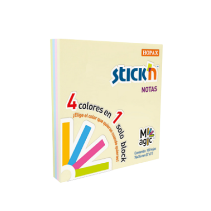 Mae Stickn 3x3 Pastel Color Sticky Notes 100 Sheets Set of 12 Blocks