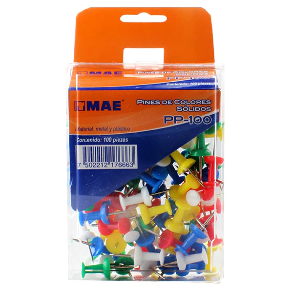 SOLID COLOR MAE PINS