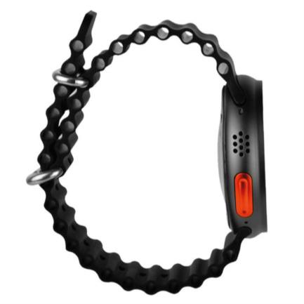Smart Watch Perfect Choice Amber 1.43" AMOLED Touch Display 466x466 Resolution Bluetooth Black