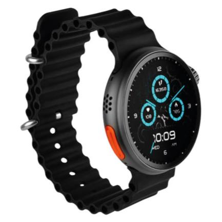 Smart Watch Perfect Choice Amber 1.43" AMOLED Touch Display 466x466 Resolution Bluetooth Black