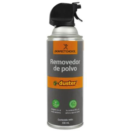 Perfect Choice E-Duster 330ml Compressed Air for Cleaning Keyboards/Computer Equipment/CDs