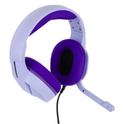Diadema Vortred Axolotl Gamer Alámbrica RGB 3.5mm Color Morado