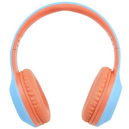 Perfect Choice On-Ear Wireless Bluetooth Headphones Blue-Coral
