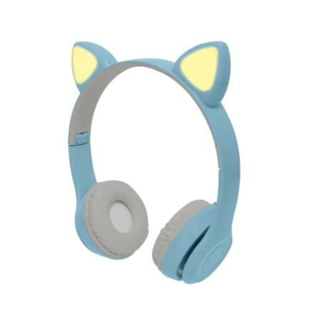 Perfect Choice Catto Wireless Headband with Light for Kids Blue