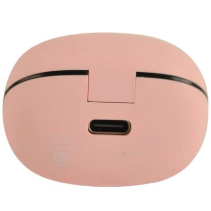Perfect Choice TWS Mini Tiny Beats Wireless Earbuds with Charging Indicator Pink