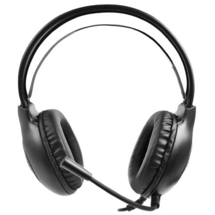 Perfect Choice Stream Pro Wired Headband 1.8m Cable Omnidirectional Microphone 3.5mm Black