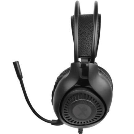 Perfect Choice Stream Pro Wired Headband 1.8m Cable Omnidirectional Microphone 3.5mm Black