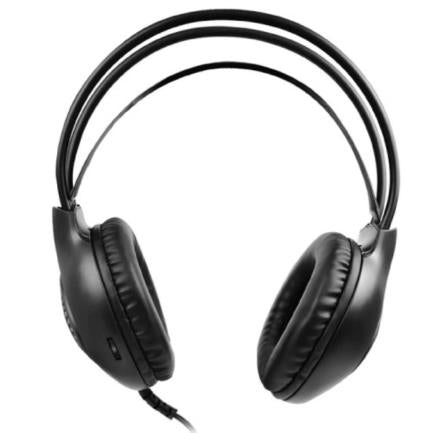 Perfect Choice Stream Pro Wired Headband 1.8m Cable Omnidirectional Microphone 3.5mm Black
