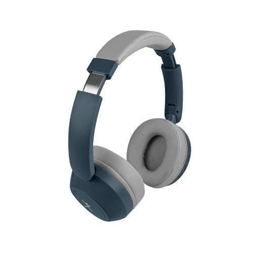 SOUNDIA ON-EAR WIRELESS BLUETOOTH HEADPHONES - BLUE