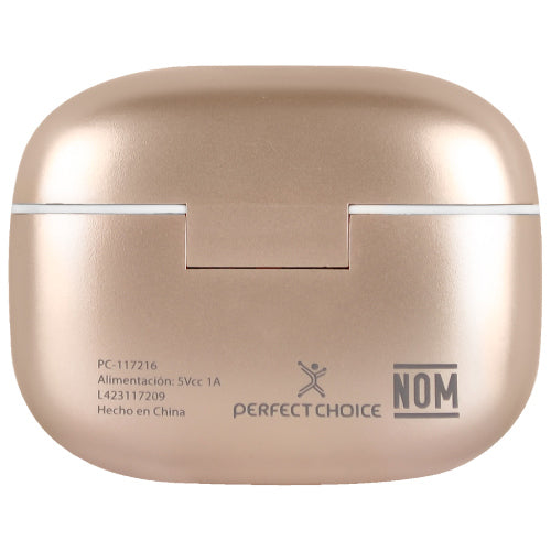 PERFECT CHOICE TWS ANC+ENC INTUNE HEADPHONES - BEIGE/WHITE