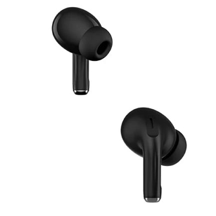 PERFECT CHOICE TWS ENC WIRELESS CHARGING HEADPHONES NESH - BLACK