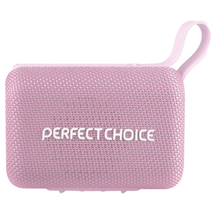 PORTABLE WIRELESS SPEAKER PERFECT CHOICE SUGARY - PINK