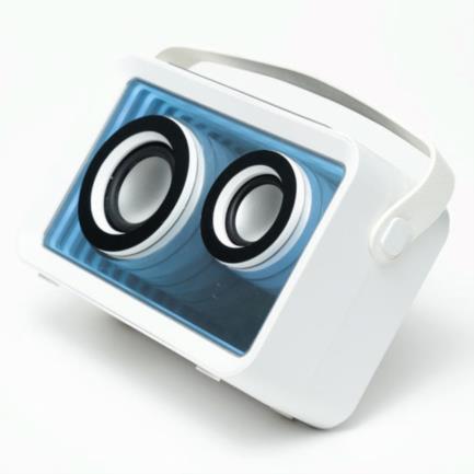 Loopstar Portable Speaker Perfect Choice Bluetooth Rechargeable 15W White