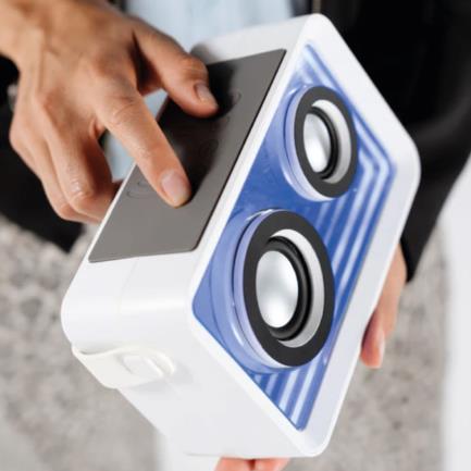 Loopstar Portable Speaker Perfect Choice Bluetooth Rechargeable 15W White