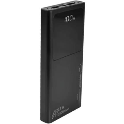Power Bank Perfect Choice Fast Charging 10000 mAh 22.5W 4 USB Micro/A/C Ports Black