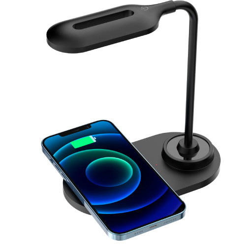 PERFECT CHOICE WIRELESS CHARGER WITH LED DAYLIGHT LAMP
