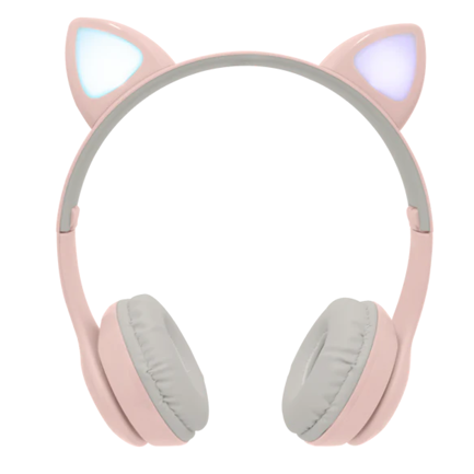 Perfect Choice Brooklyn Flowers Backpack and Catto Pink Headphones Kit
