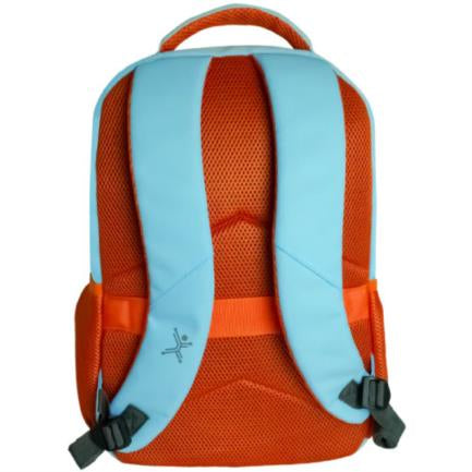 Perfect Choice Fearless Backpack for 15.6" Laptop, Blue-Orange