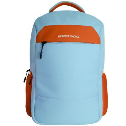 Perfect Choice Fearless Backpack for 15.6" Laptop, Blue-Orange