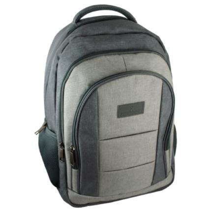 Perfect Choice Sharp Laptop Backpack 15.6" to 17" Gray