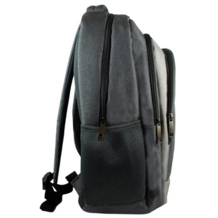 Perfect Choice Sharp Laptop Backpack 15.6" to 17" Gray