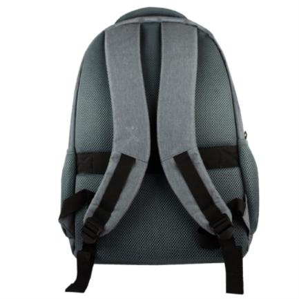 Perfect Choice Sharp Laptop Backpack 15.6" to 17" Gray