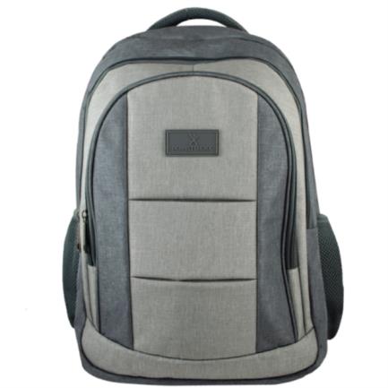 Perfect Choice Sharp Laptop Backpack 15.6" to 17" Gray