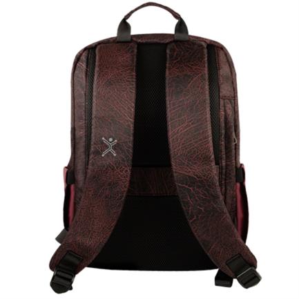 Perfect Choice Phenix 15.6"-17" Laptop Backpack, Burgundy