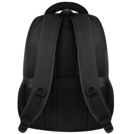 Perfect Choice Essentials 15.6" to 17" Laptop Backpack with 4 Compartments, Black