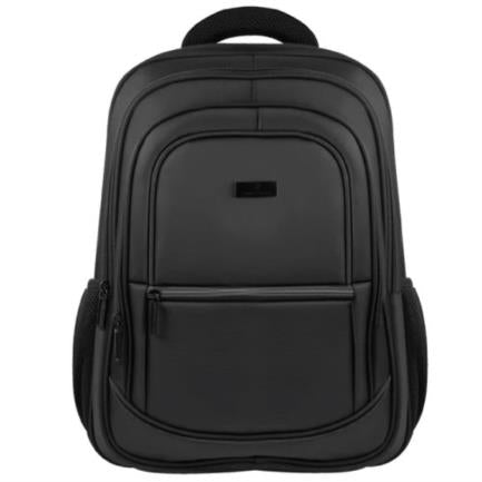 Perfect Choice Essentials 15.6" to 17" Laptop Backpack with 4 Compartments, Black