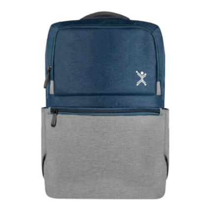 15.6" SUNSET LAPTOP BACKPACK - BLUE WITH GRAY.