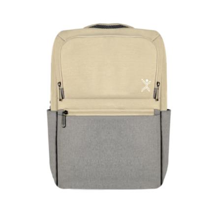 15.6" LAPTOP BACKPACK SUNSET - TAUPE WITH GRAY.