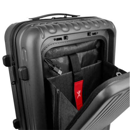 HARD CASE WITH 360° ROTATING TROLLEY - AIRLY