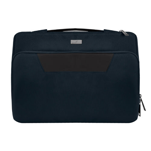 LAPTOP BRIEFCASE 15.6" SILHOUETTE - BLUE