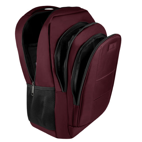 PERFECT CHOICE LAPTOP BACKPACK 15.6-17" COMFORT BURGUNDY