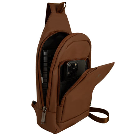 CROSSBODY PERFECT CHOICE HOLDI - HAZELNUT
