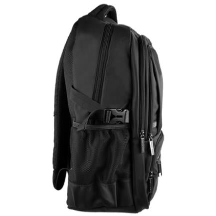 Perfect Choice Laptop Backpack 15.6" to 17" Urban Modern Forter Black