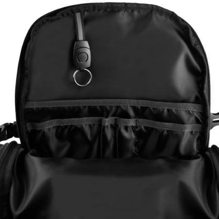 Perfect Choice Laptop Backpack 15.6" to 17" Modern Urban Duty Black