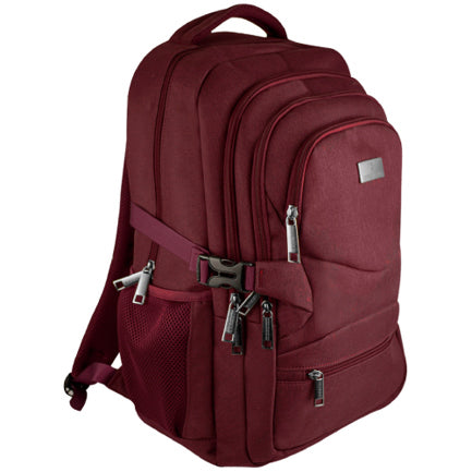 Perfect Choice Backpack for 15.6" to 17" Laptops, Modern Urban Duty Red