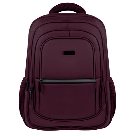 Perfect Choice Essentials Laptop Backpack for 15.6 to 17 inch Laptops with 4 Compartments, Purple