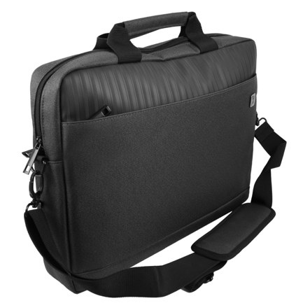Perfect Choice Branston 16.7" Laptop Briefcase, Black