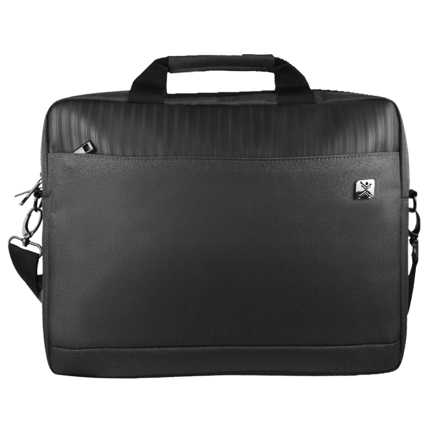 Perfect Choice Branston 16.7" Laptop Briefcase, Black