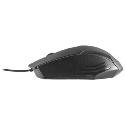 Mouse Easy Line Óptico Alámbrico USB 1200dpi Color Negro