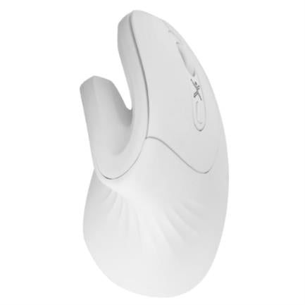 VERTICAL ERGONOMIC MOUSE 3200DPI SNOUSE - WHITE