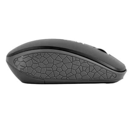 Mouse Inalámbrico Ergonómico Perfect Choice Iluminación RGB Orion 3200 dpi Negro/Gris